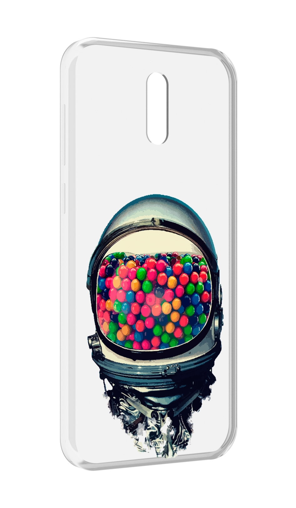 

Чехол MyPads шлем космонавта для Alcatel 3L (2019), Прозрачный, Tocco