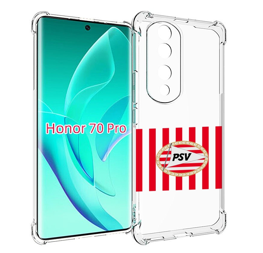 

Чехол MyPads фк псв голландия мужской для Honor 70 Pro / 70 Pro Plus, Прозрачный, Tocco
