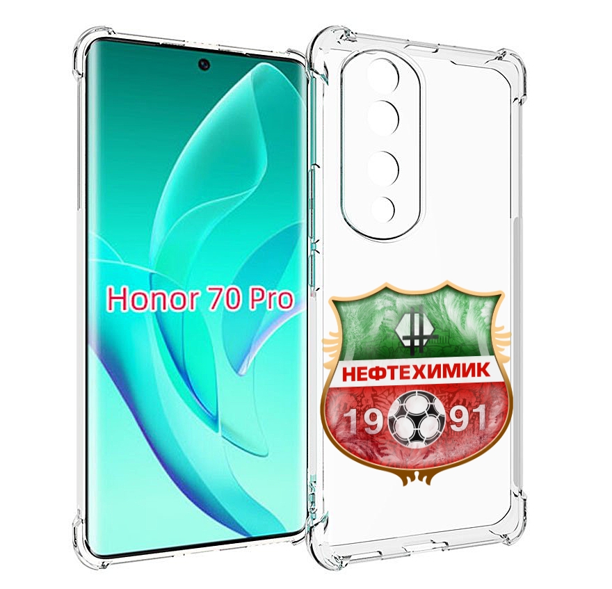 

Чехол MyPads фк нефтехимик нижнекамск для Honor 70 Pro / 70 Pro Plus, Прозрачный, Tocco