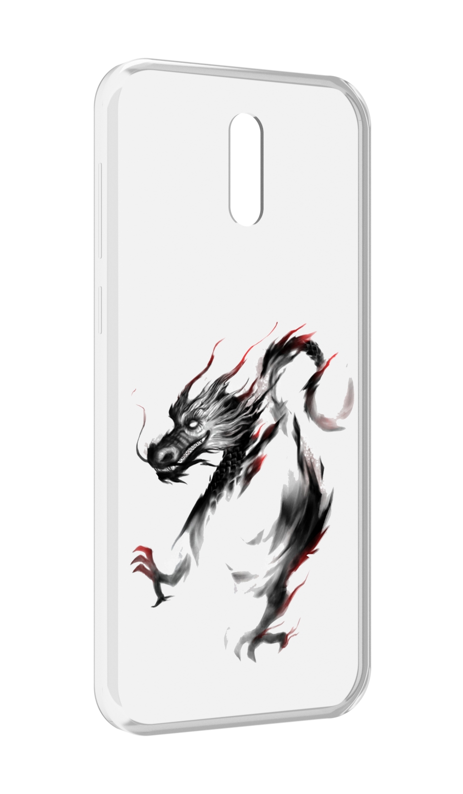 

Чехол MyPads черный дракон для Alcatel 3L (2019), Прозрачный, Tocco