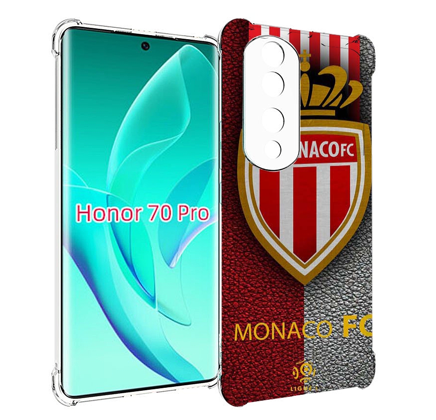 

Чехол MyPads фк монако для Honor 70 Pro / 70 Pro Plus, Прозрачный, Tocco