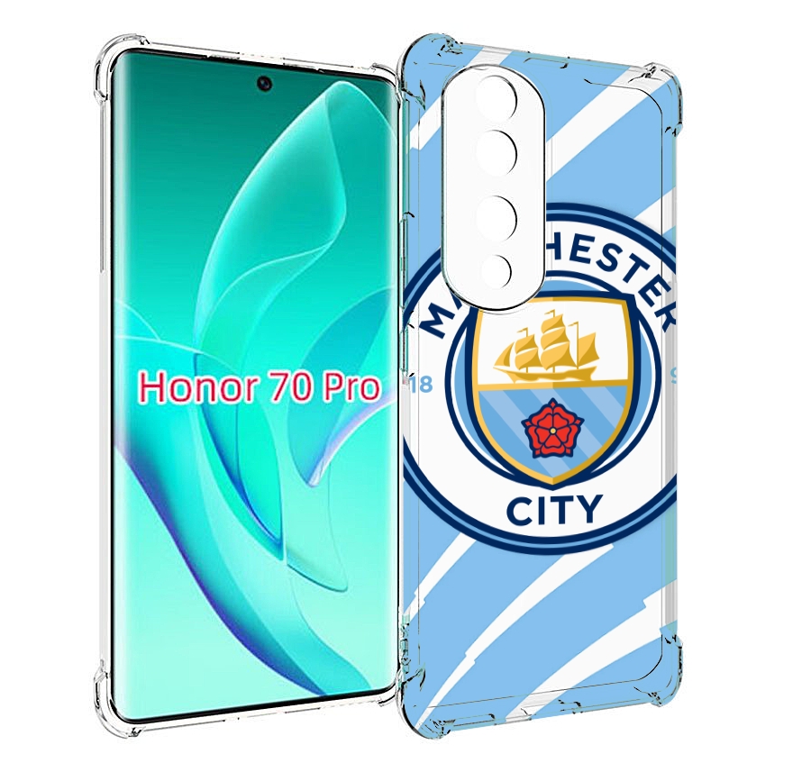 

Чехол MyPads фк манчестер сити для Honor 70 Pro / 70 Pro Plus, Прозрачный, Tocco