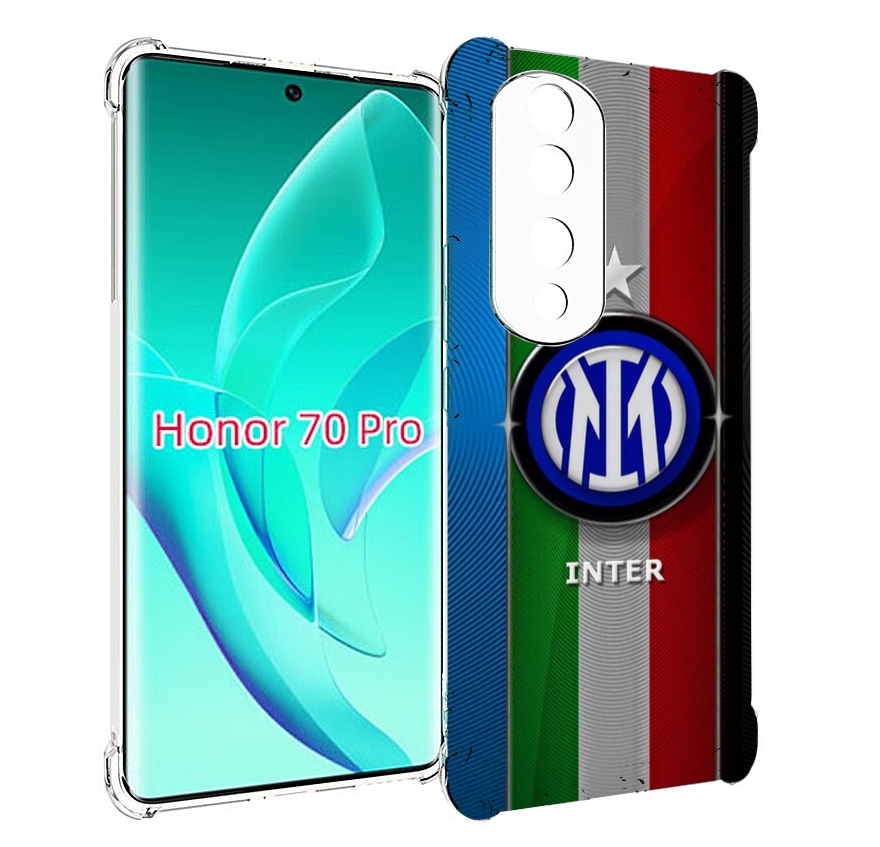 

Чехол MyPads фк интер милан для Honor 70 Pro / 70 Pro Plus, Прозрачный, Tocco