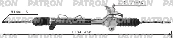 

Рейка рулевая NISSAN X-TRAIL 01-07 PATRON PSG3047