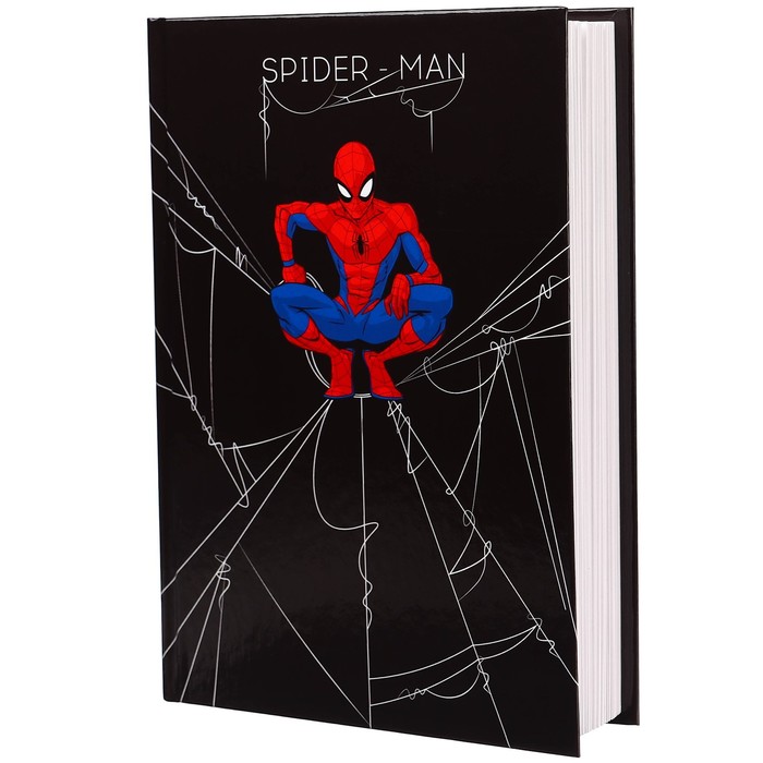 Ежедневник А5 160 листов Spider-man Человек-паук 149₽