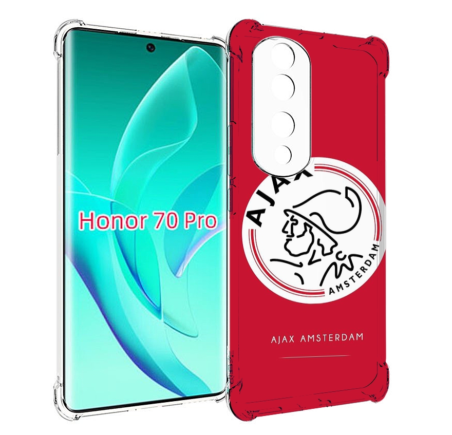 

Чехол MyPads фк аякс амстердам для Honor 70 Pro / 70 Pro Plus, Прозрачный, Tocco