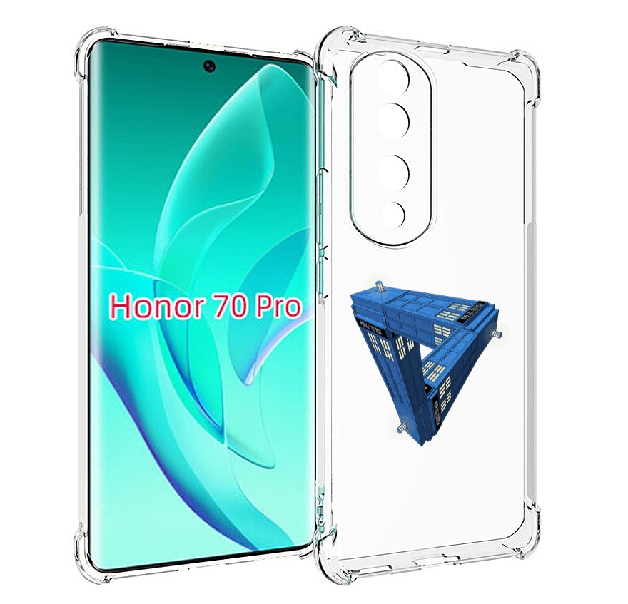 

Чехол MyPads головолока абстракция для Honor 70 Pro / 70 Pro Plus, Прозрачный, Tocco
