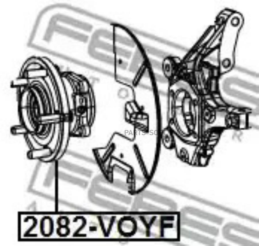 

Ступица FEBEST 2082VOYF