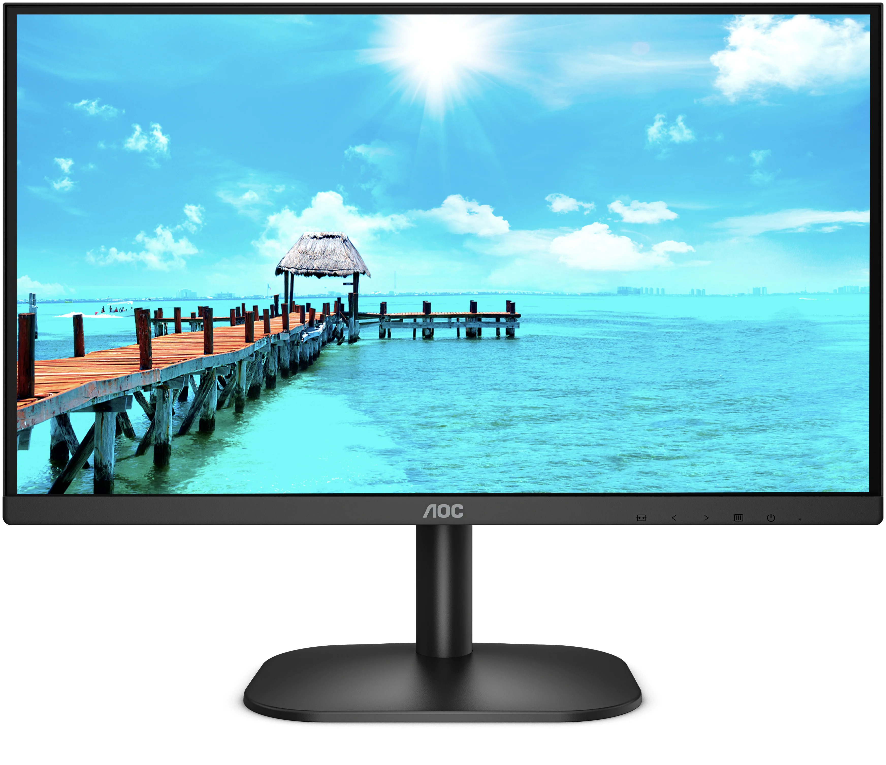 фото 23.8" монитор aoc 24b2xd black 75hz 1920x1080 ips