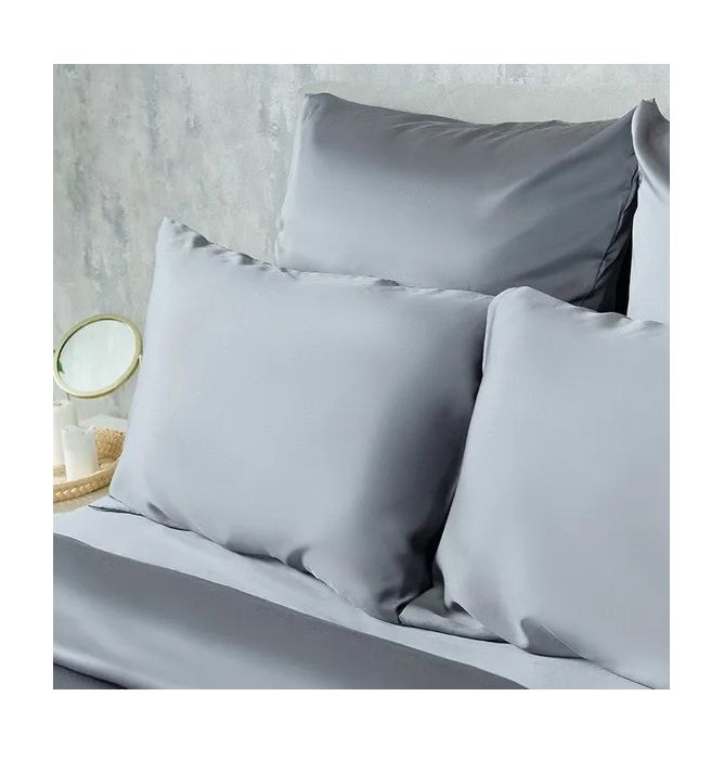 

Наволочка Amalco Home 70x70 см тенсель серый 2 шт