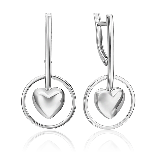

Серьги из серебра PLATINA jewelry 02-4957-00-000-0200, 02-4957-00-000-0200