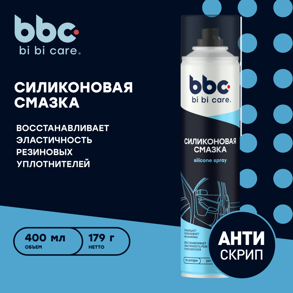 Смазка силиконовая bi bi care 400 мл 4005 550₽