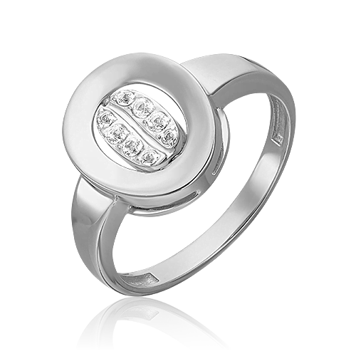 фото Кольцо из белого золота с топазом р.19 platina jewelry 01-5560-00-201-1120