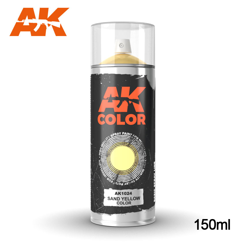 

Краска AK Interactive Sand Yellow Spray 150 мл