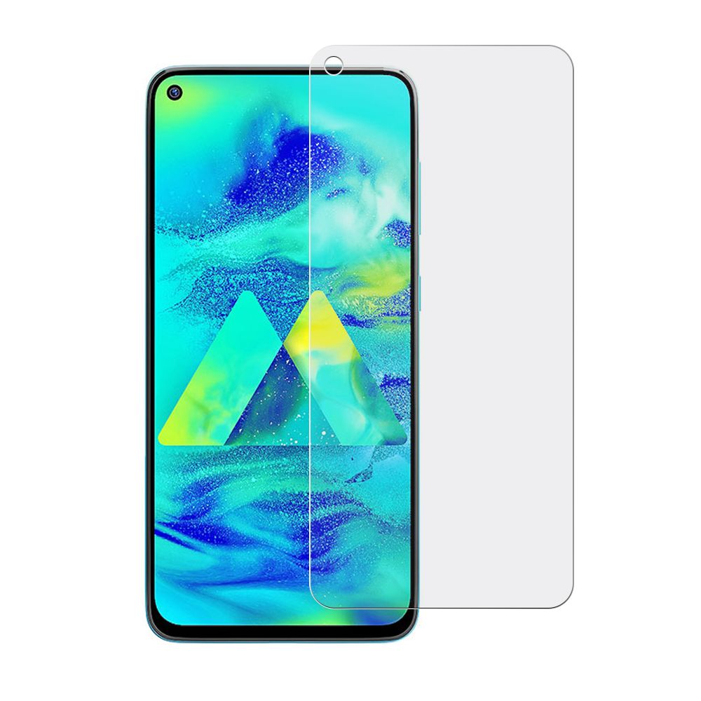 Стекло защитное гибридное МАТОВОЕ Krutoff для Samsung Galaxy M40