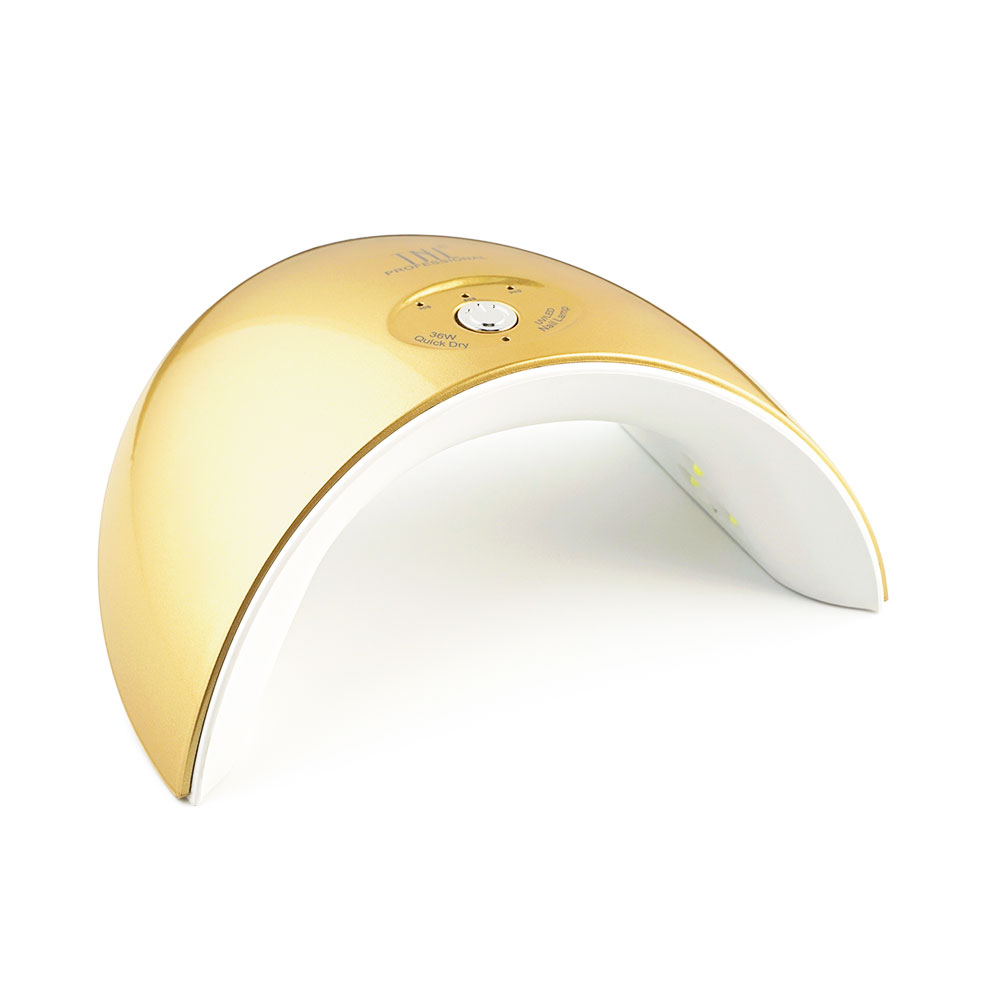Лампа для гель-лака TNL Professional UV LED 36 W Mood золотая