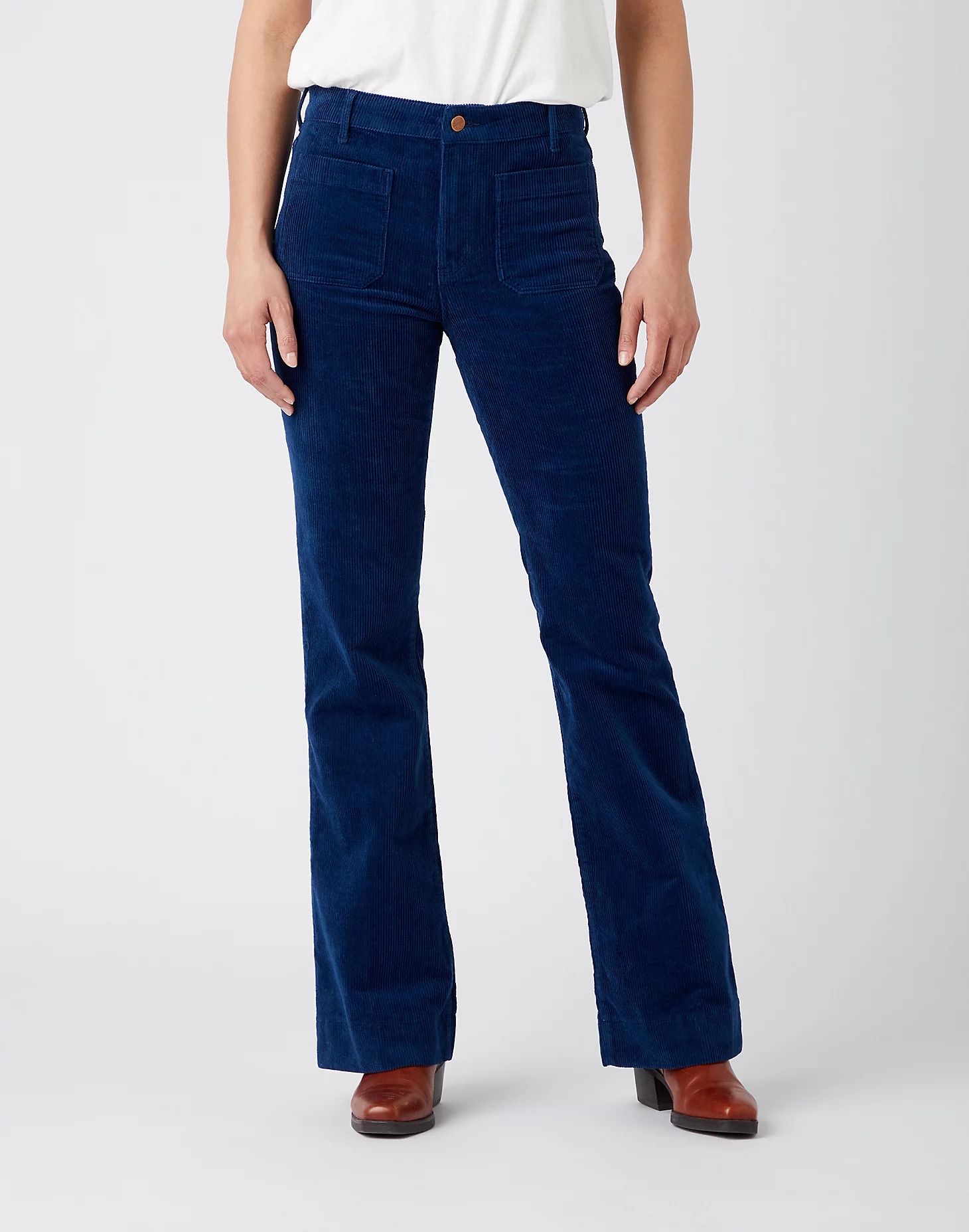 

Брюки женские Wrangler W233A2X09 синие 30/34 US, W233A2X09