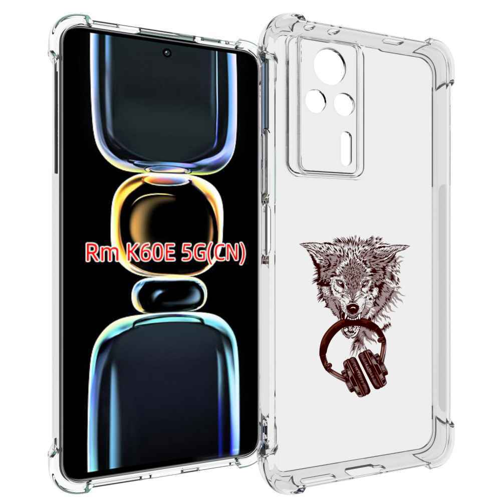 

Чехол MyPads дикий волк для Xiaomi Redmi K60E, Tocco