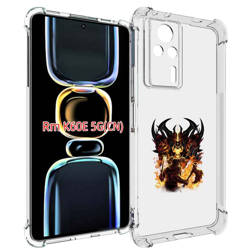 

Чехол MyPads демон shadow fiend для Xiaomi Redmi K60E, Tocco