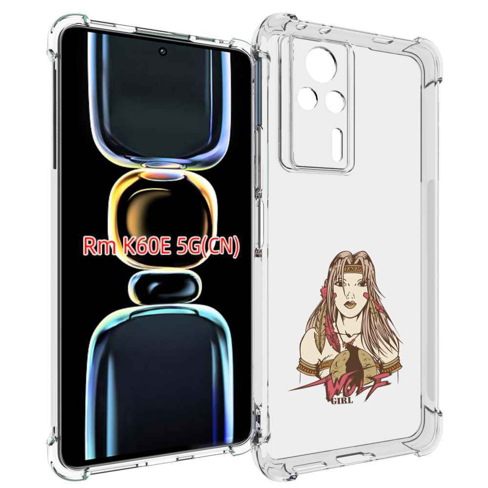 

Чехол MyPads девушка волк для Xiaomi Redmi K60E, Tocco