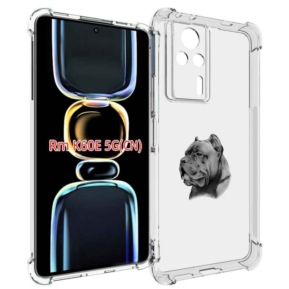 

Чехол MyPads грозный бульдог для Xiaomi Redmi K60E, Tocco