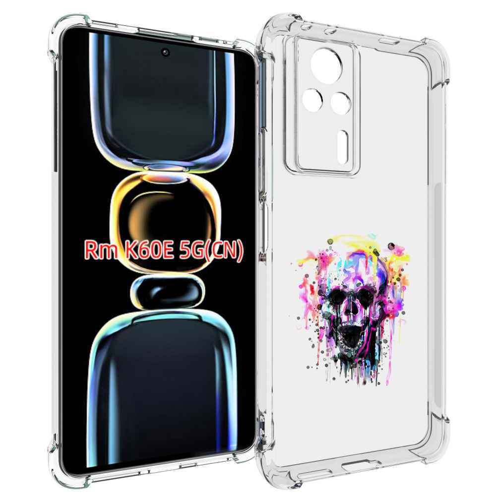 

Чехол MyPads граффити череп для Xiaomi Redmi K60E, Tocco