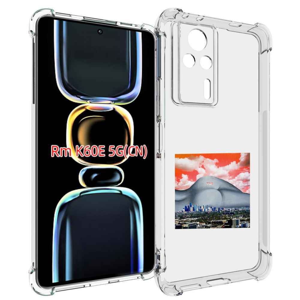 

Чехол MyPads город с девушкой на фоне для Xiaomi Redmi K60E, Tocco