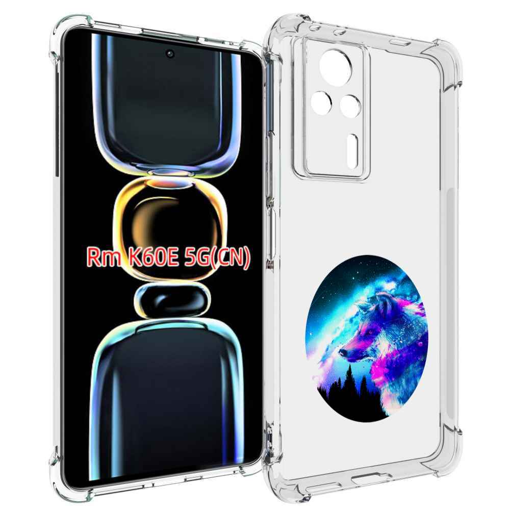 

Чехол MyPads голубой волк для Xiaomi Redmi K60E, Tocco