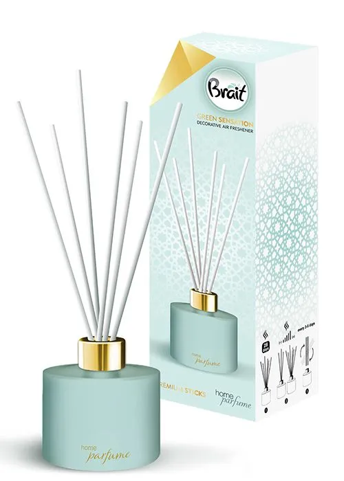 

Ароматизатор BRAIT DECORATIVE AF PREMIUM-GREEN SENSATION 100ML, AFPREMIUM