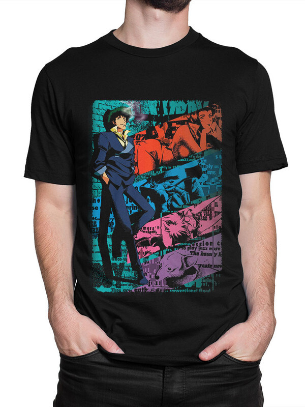 фото Футболка мужская design heroes cowboy bebop черная xl