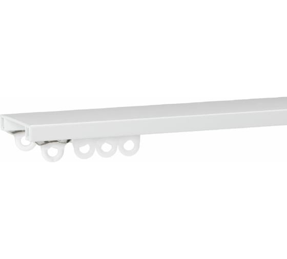 

Карниз Arttex Facile Twin профильный, алюминиевый, белый, 240 см