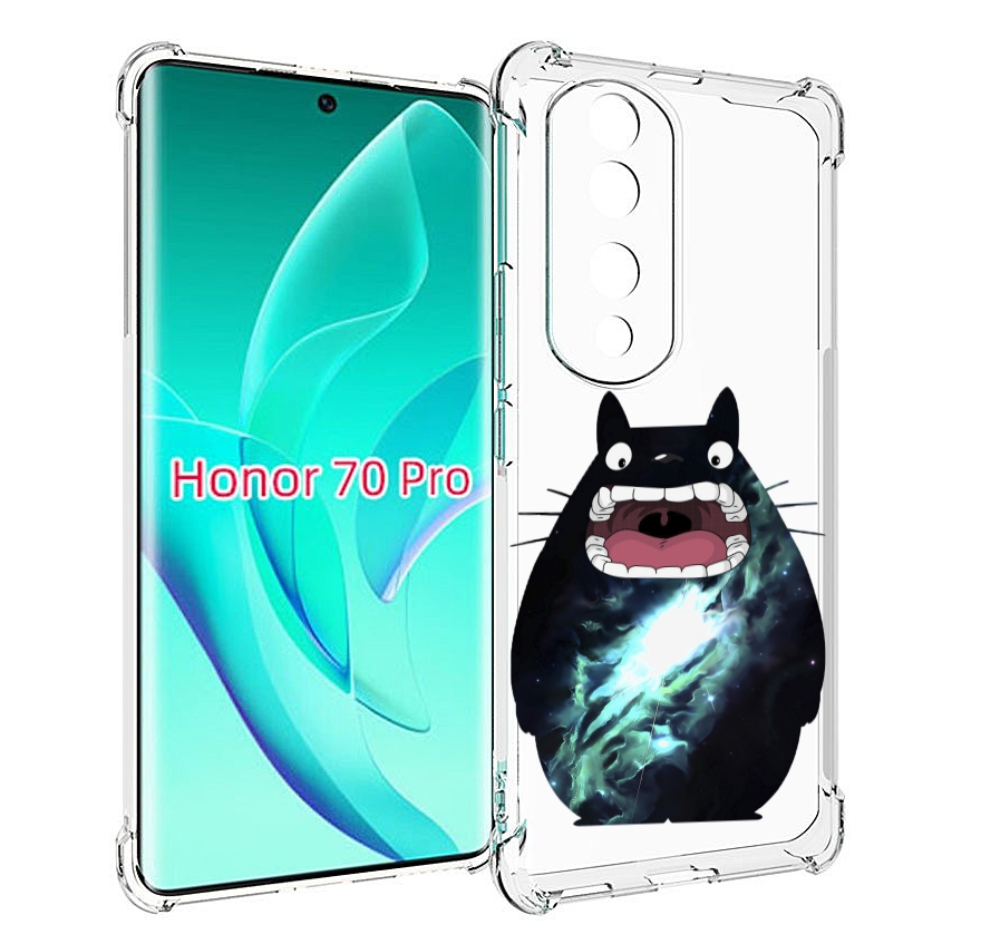 

Чехол MyPads тоторо для Honor 70 Pro / 70 Pro Plus, Прозрачный, Tocco