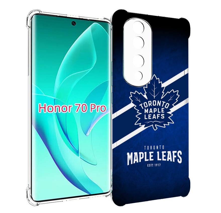 

Чехол MyPads торонто-меипл-лифс для Honor 70 Pro / 70 Pro Plus, Прозрачный, Tocco