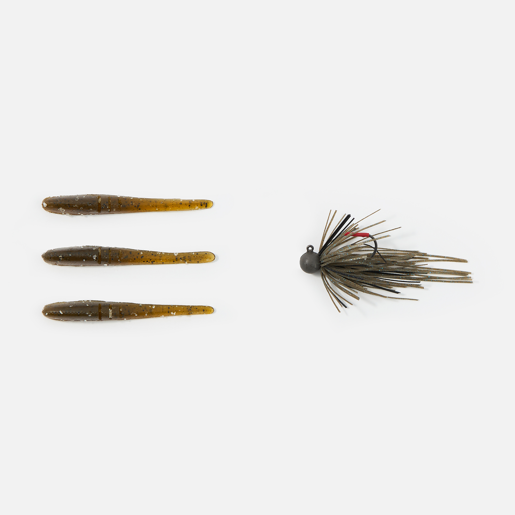 

Силиконовая джиговая приманка Daiwa Small Rubber JIG SS 3.5 г, Золотистый