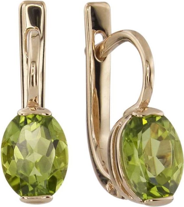 

Серьги женские из золота ALORIS 231Х, хризолит, 231Х