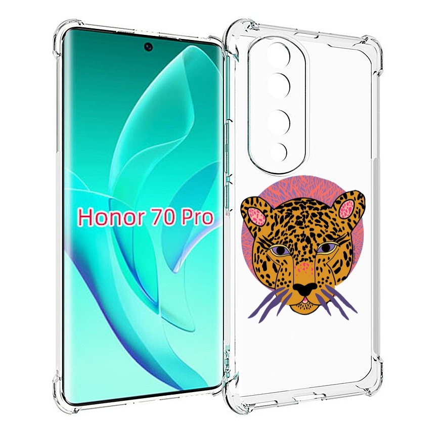 

Чехол MyPads тигр-в-кругу для Honor 70 Pro / 70 Pro Plus, Прозрачный, Tocco
