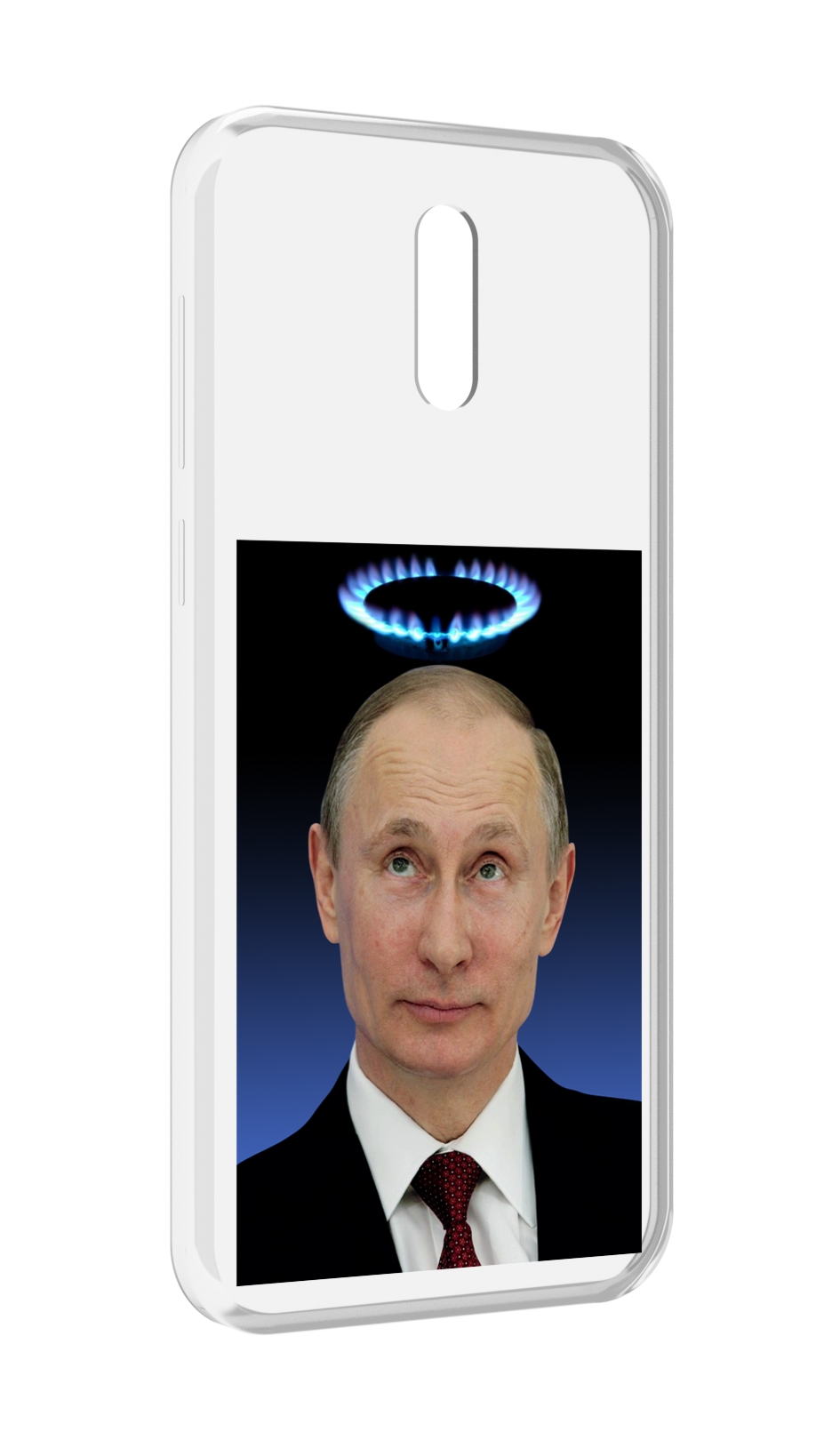 

Чехол MyPads святой газ для Alcatel 3L (2019), Прозрачный, Tocco