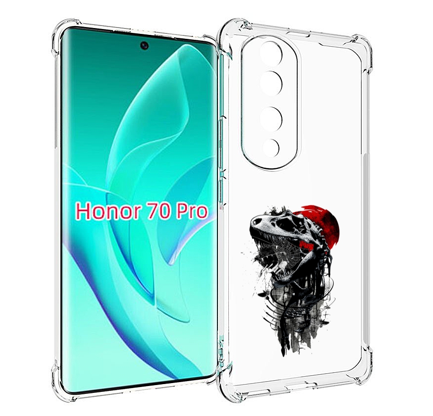 

Чехол MyPads вымерший динозавр для Honor 70 Pro / 70 Pro Plus, Прозрачный, Tocco