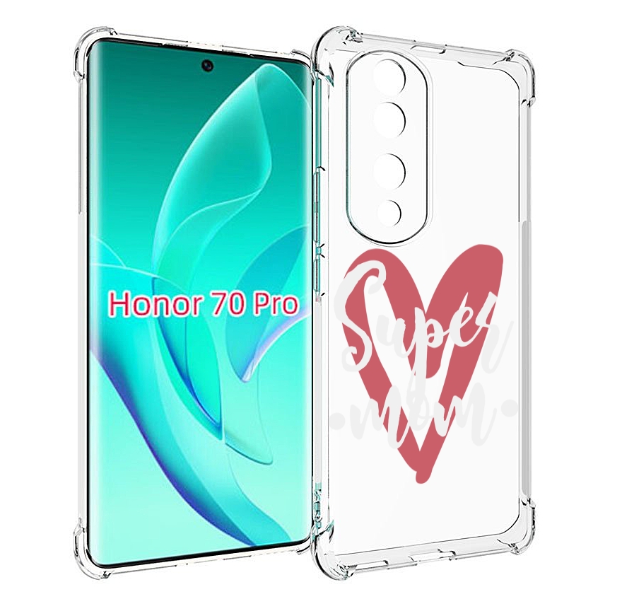 

Чехол MyPads супер-мать для Honor 70 Pro / 70 Pro Plus, Прозрачный, Tocco