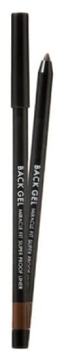 

Подводка для глаз Gel Miracle Fit Superproof Liner, cinnamon latte chip 4, TONY MOLY