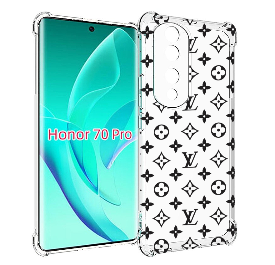 

Чехол MyPads стильный-принт-на для Honor 70 Pro / 70 Pro Plus, Прозрачный, Tocco