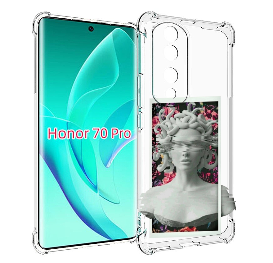 

Чехол MyPads статуя-медузы для Honor 70 Pro / 70 Pro Plus, Прозрачный, Tocco