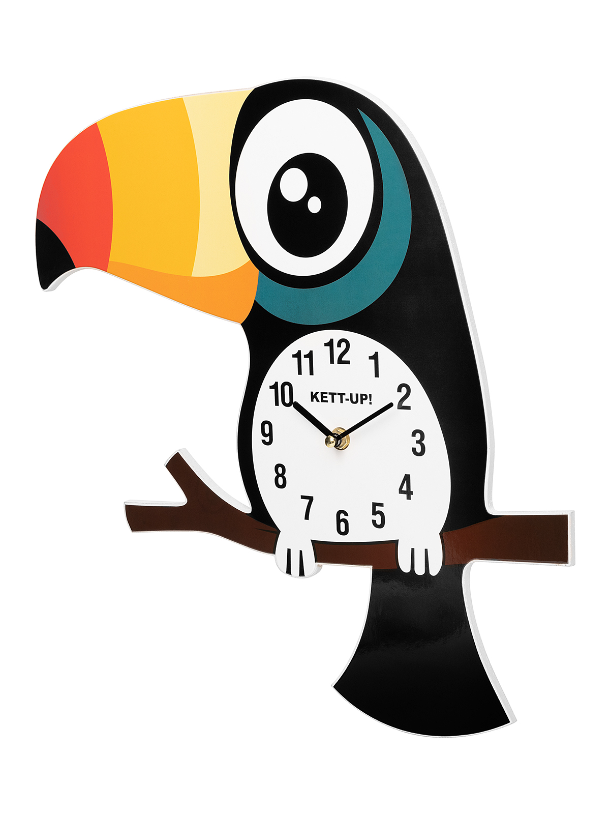 фото Часы детские настенные kett-up design zoo тукан