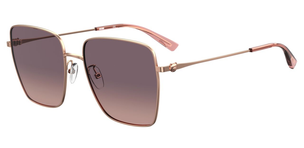 Солнцезащитные очки женские MOSCHINO MOS072/G/S розовые