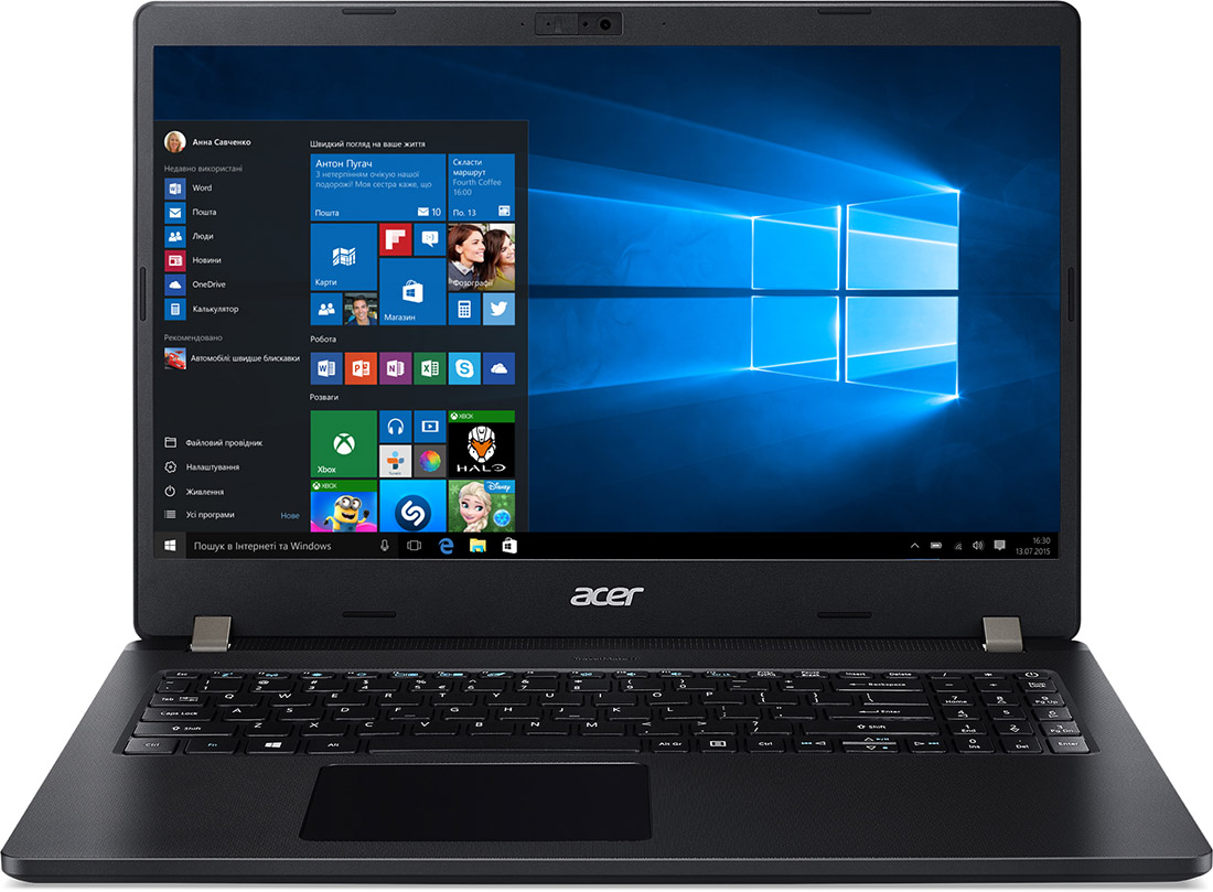 Ноутбук Acer TravelMate P2 TMP215-52-78AN Black (NX.VLLER.00J)