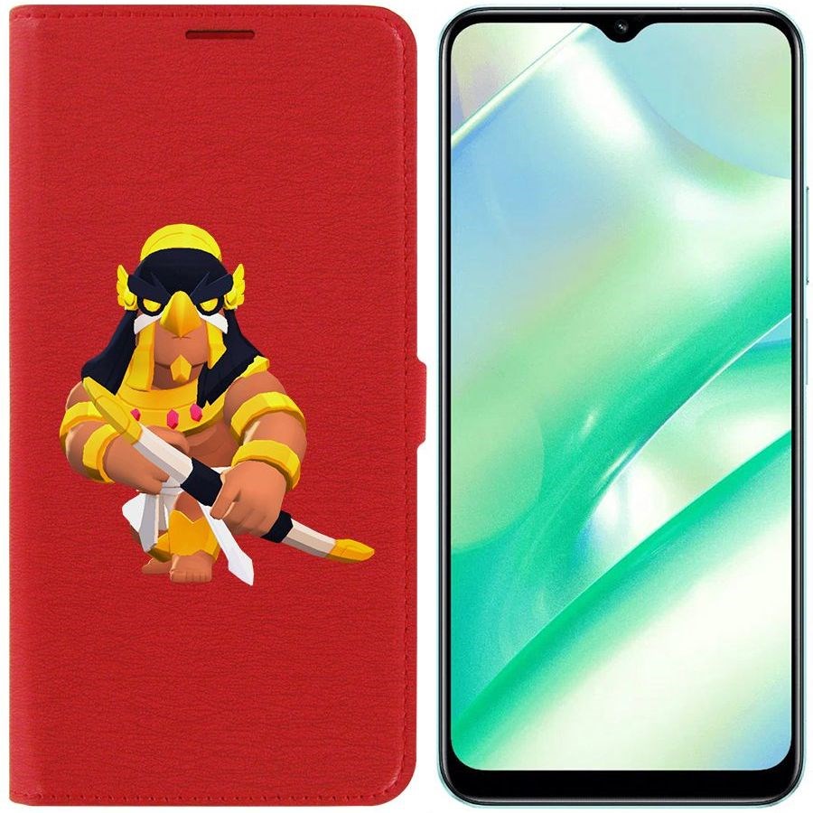 

Чехол-книжка Eco Book для Realme C33 Brawl Stars-Бо Хорус