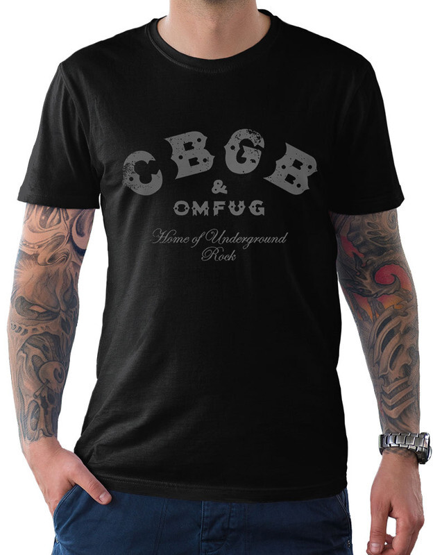 

Футболка мужская Design Heroes CBGB And OMFUG Рок Клуб черная XS, Черный, CBGB And OMFUG Рок Клуб