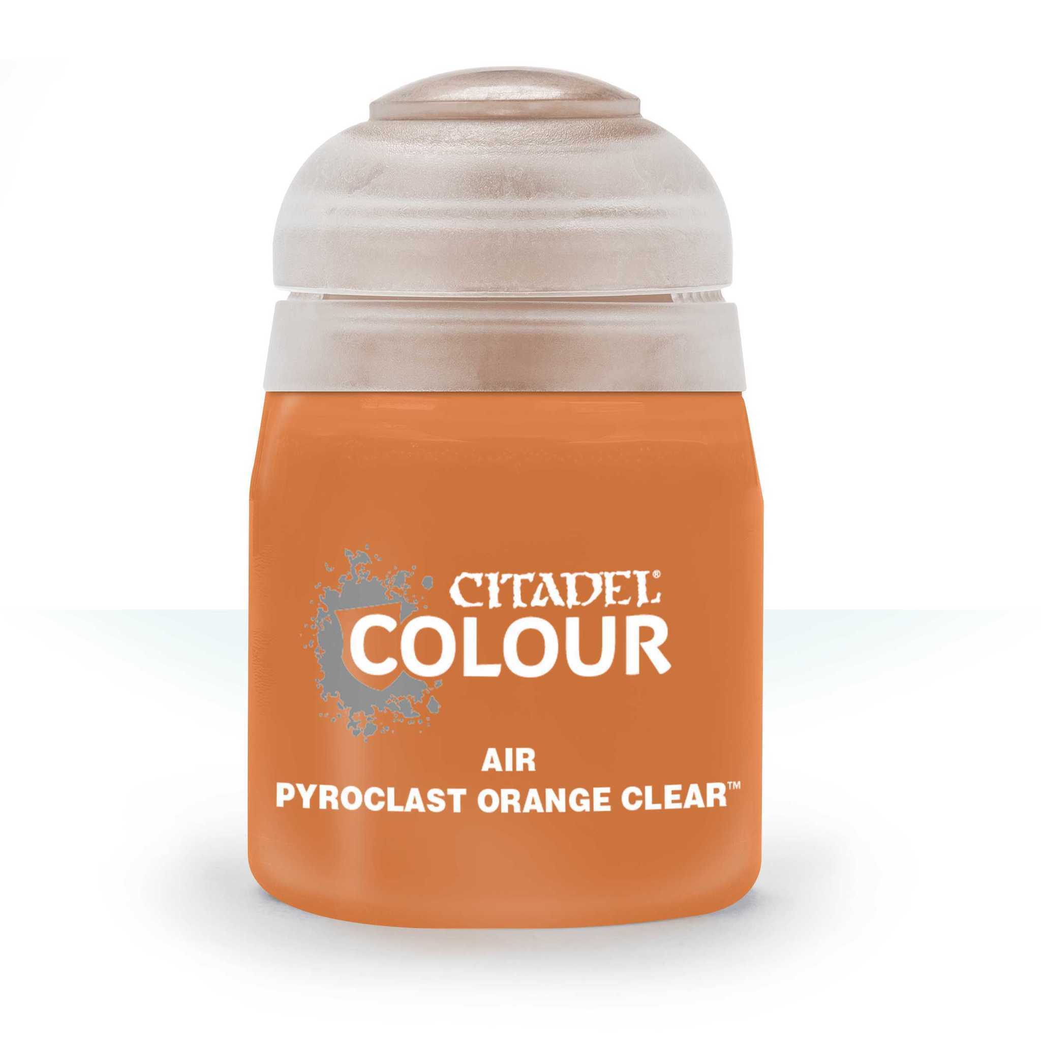 фото Краска акриловая citadel air для аэрографа - air: pyroclast orange clear (24ml) vallejo