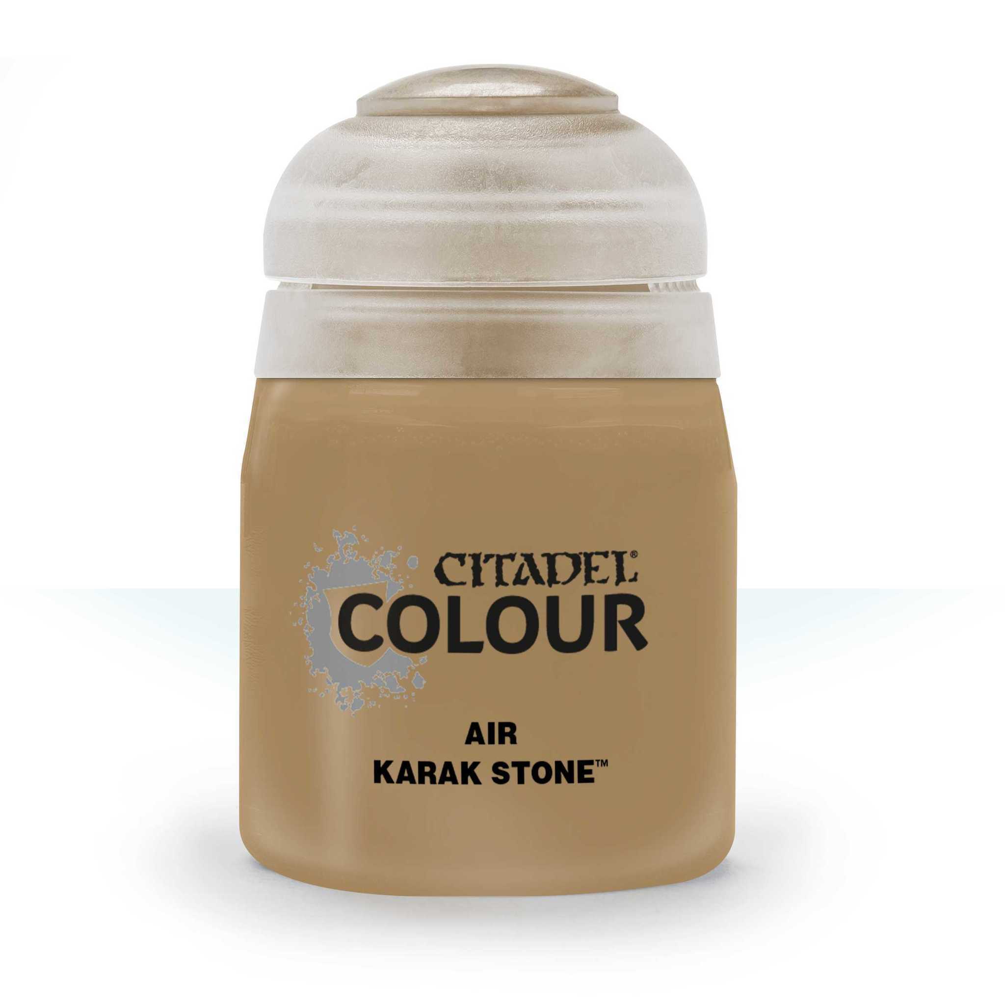 

Краска акриловая Citadel Air для Аэрографа - Air: Karak Stone (12ml)