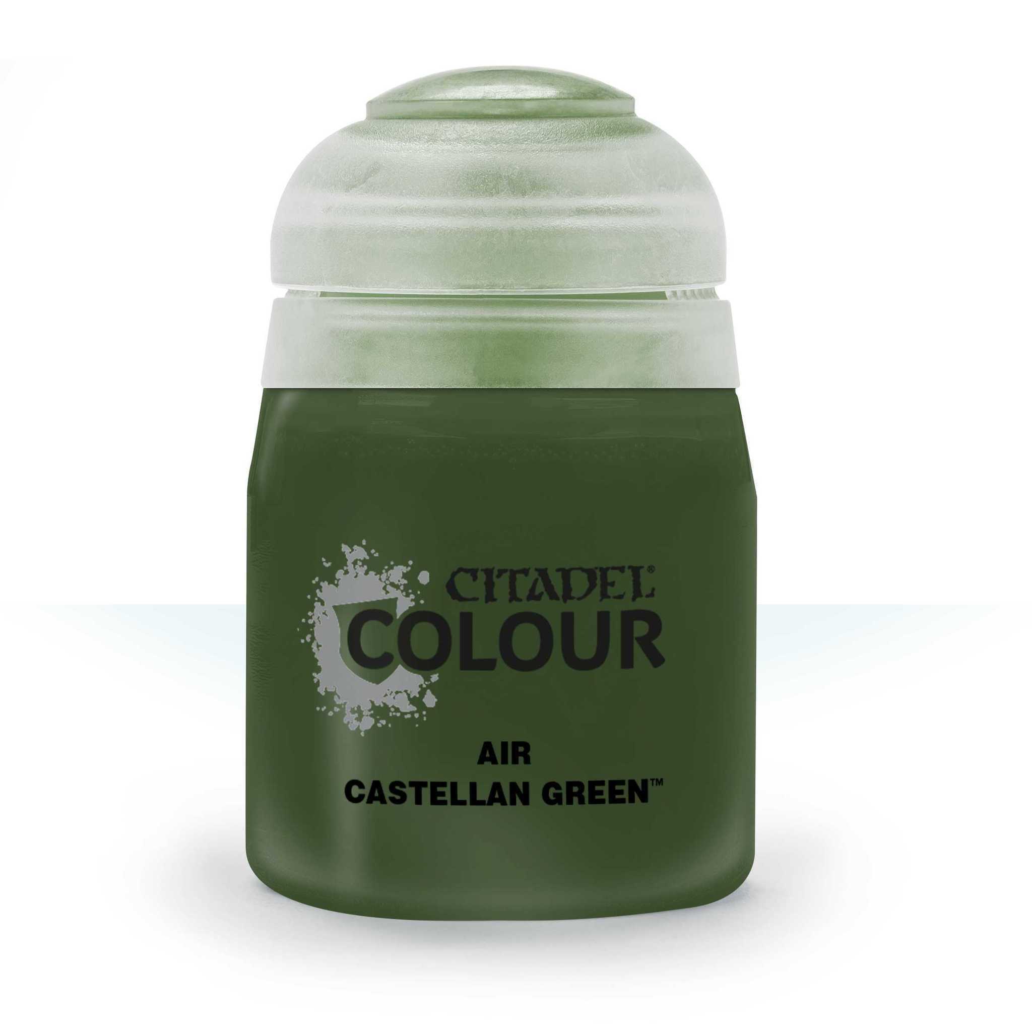 Краска акриловая Citadel Air для Аэрографа - Air: Castellan Green (12ml)
